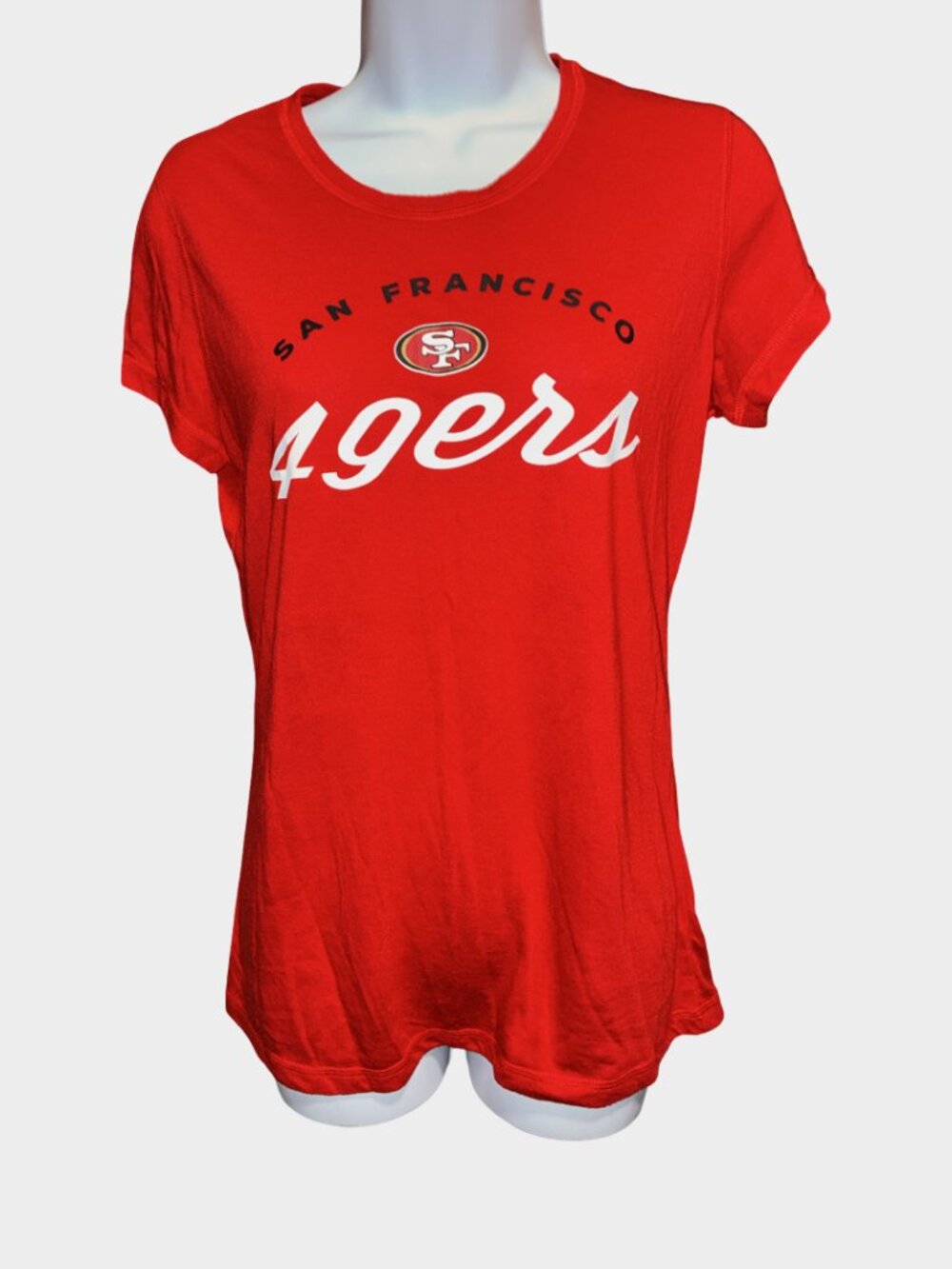 Sz.M*NFL Team Apparel*Red Womens San Francisco 49ers--Short Sleeve
